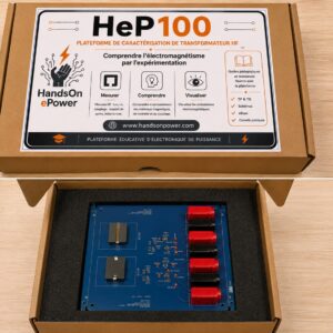 HeP-100 – Plateforme de caractérisation de transformateur haute fréquence